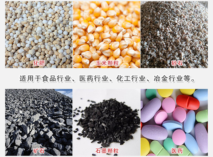 直線篩分機(jī)適用范圍：直線篩主要篩分一些散狀的顆?；蚍蹱畹奈锪?。