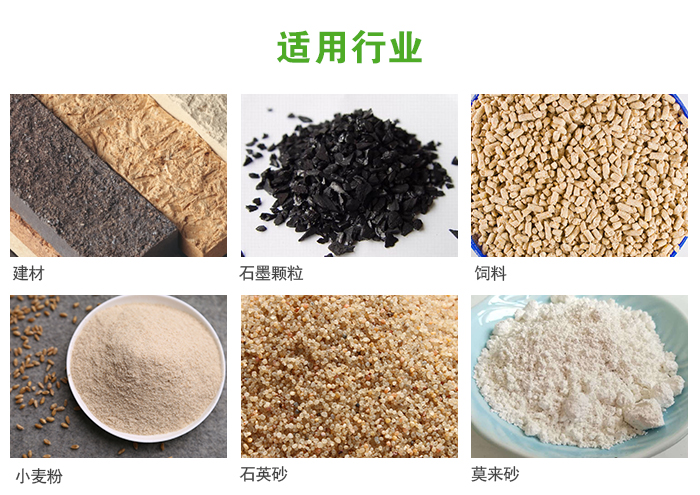 高頻振動(dòng)篩主要用于化工，建材，石墨顆粒，飼料，小麥粉，石英砂，豆?jié){，果汁等各種物料的干法、濕法篩分、分級(jí)、脫水，過(guò)濾。