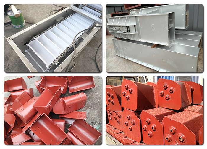 TD型斗式提升機料斗，機殼展示圖